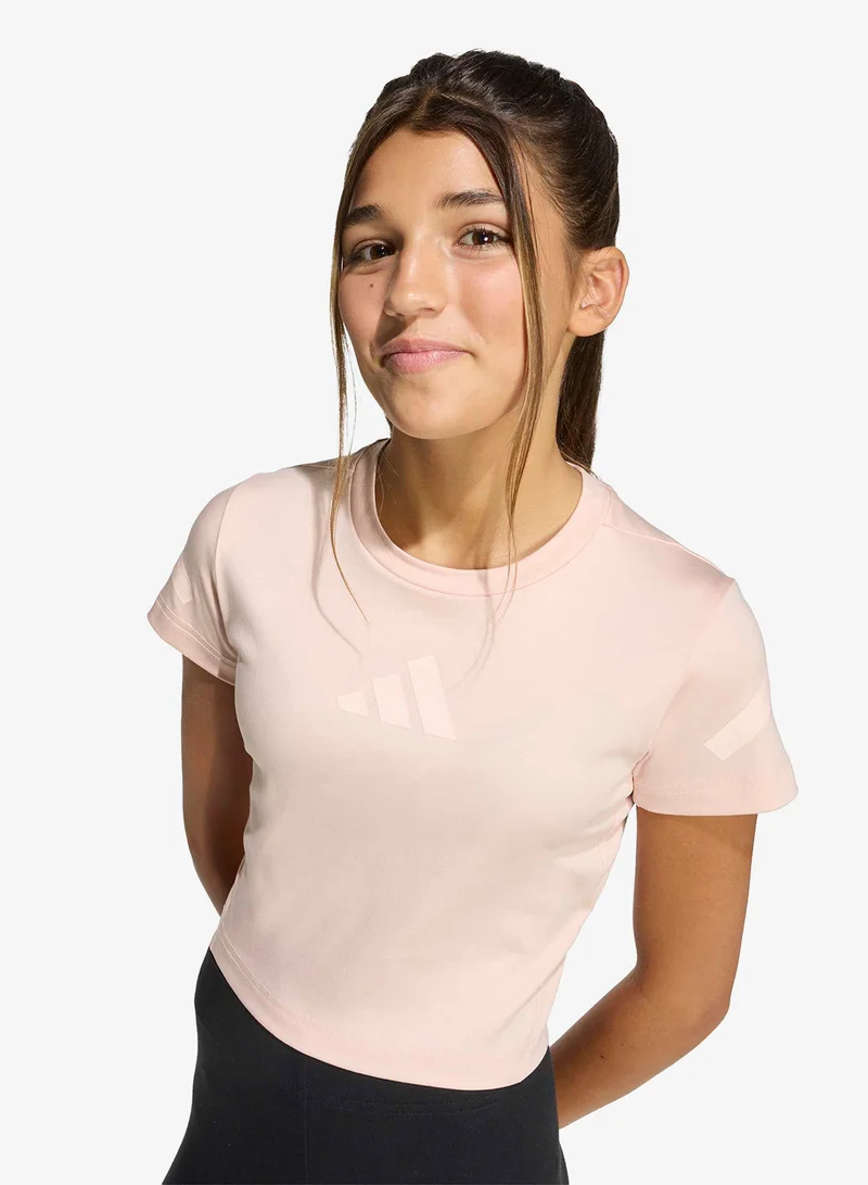 Adidas  Youth Z.N.E. Fitted Cropped T-Shirt for Women | Best Price UAE