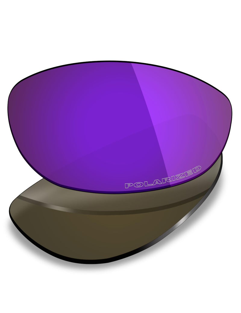 Mryok Plus Polarized Replacement Lenses Compatible with Oakley Straight Jacket 2007 Sunglass, HD Polarized, UV Protection, Impact Resistant & Perfectly Fit - Plasma Purple - Image 1