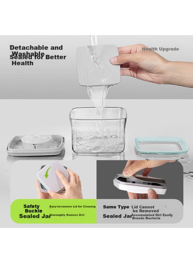 Ankou Airtight Container, Food-grade Storage Jar, Grain Storage Box, Moisture-proof Fresh-keeping Container For Snacks, Dried Goods, And Nuts - Image 2