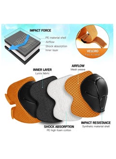 DMG TECH Kids Bike Helmet Set,  7 In 1 Helmet and Pad Set, Adjustable Kids Helmet Elbow Pads Wrist Guards, Sports Protective Gear Set, Safety Toddler Helmet for Sport Cycling Bike Roller Skating Scooter  - Image 3