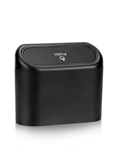 BuntyChiku BuntyChiku Car Trash Can with Lid Compact and Leakproof Auto Garbage Bin Multifunctional Car Trash Can with Lid Durable Waterproof and SpaceSaving 1 Pc  - Image 1