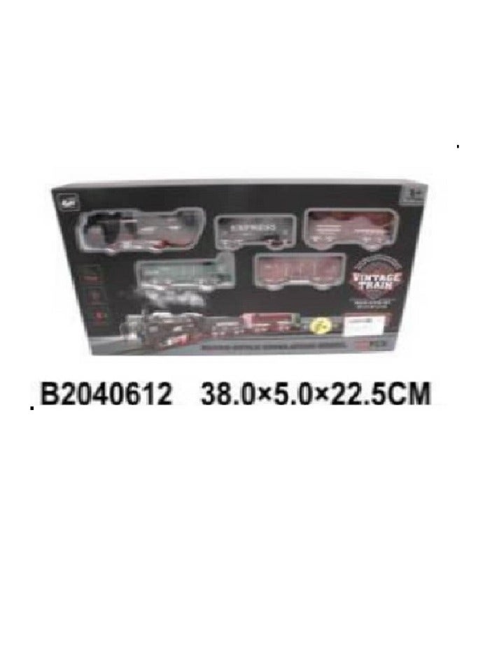 فول جوي طقم قطار سكة الحديد يعمل بالبطارية 19 قطعة 12-2040612 - Image 1