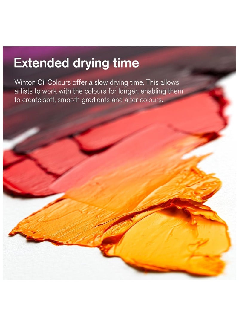 WINSOR & NEWTON Winton Oil Colour Paint Tube 37ml Content Ivory Black - Image 5