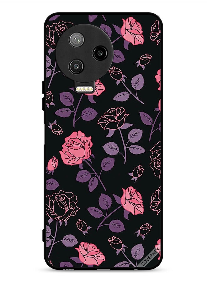 Covernex Infinix Note 12 Pro 4G Protective Case Cover Pastel Goth Roses - Image 1