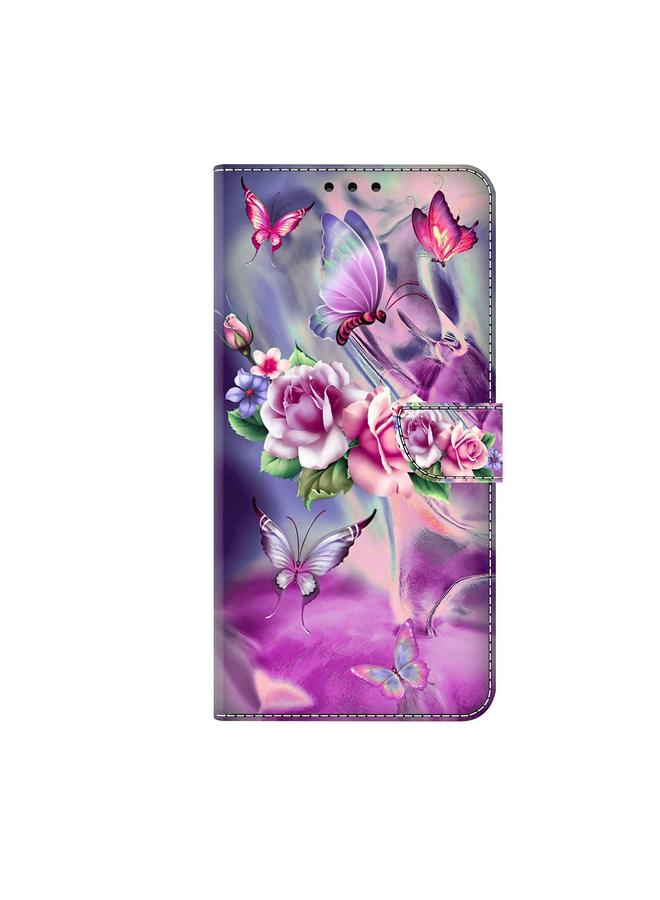 اس-توب جراب لهاتف Samsung Galaxy A54 5G جراب هاتف جلدي كريستالي ثلاثي الأبعاد مقاوم للصدمات - Image 2