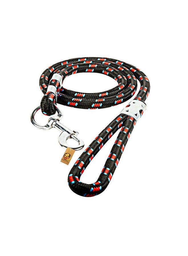 حبل تدريب الكلاب أثناء المشي - (مقود من النايلون - 18 مم) حبل تدريب للكلاب متوسطة إلى كبيرة الحجم مع خطاف (قد يختلف التصميم) - Image 1
