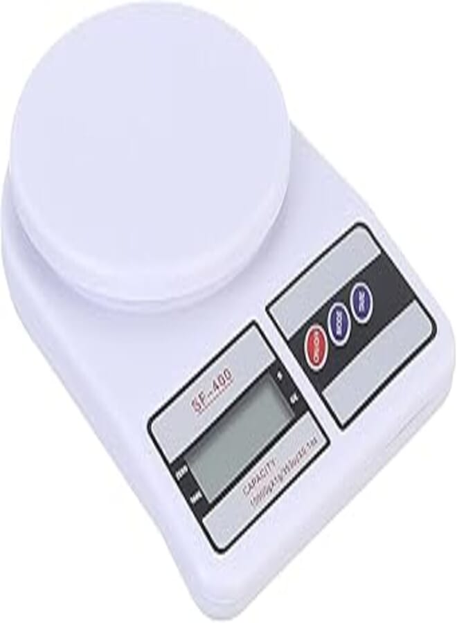 OR Electronic sf-400 digital kitchen scale - white , 2724988761989