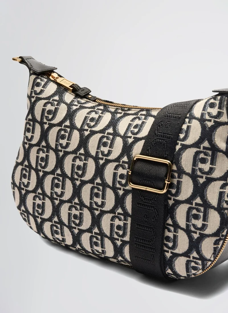 Liu Jo Jacquard Shoulder Bag With Logo