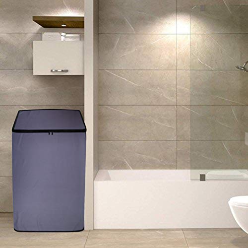 NITASHA Polycarbonate Outdoor And Indoor Washing Machine Cover For Samsung 7 Kg Top Load Fully Automatic Washing Machine, Wa70N4261Ss (Grey/Waterproof-Dustproof) - Image 5