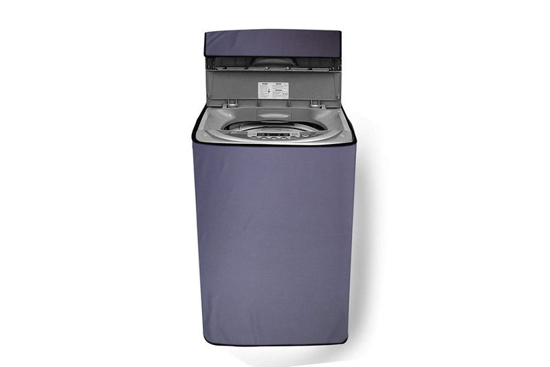 NITASHA Polycarbonate Outdoor And Indoor Washing Machine Cover For Samsung 7 Kg Top Load Fully Automatic Washing Machine, Wa70N4261Ss (Grey/Waterproof-Dustproof) - Image 1