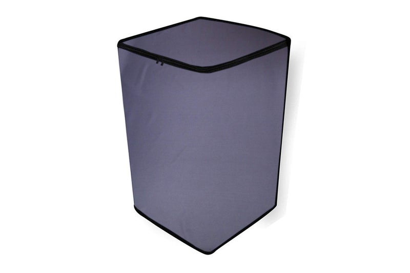 NITASHA Polycarbonate Outdoor And Indoor Washing Machine Cover For Samsung 7 Kg Top Load Fully Automatic Washing Machine, Wa70N4261Ss (Grey/Waterproof-Dustproof) - Image 2