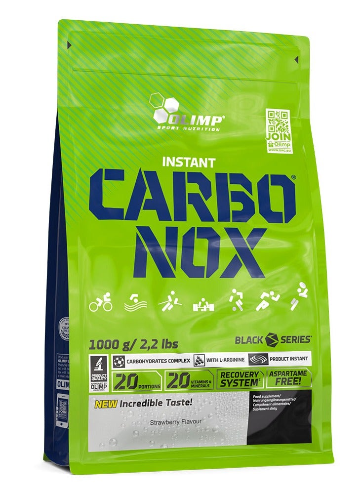 أولمب مسحوق كاربونوكس للطاقة بنكهة الفراولة من سبورت نيوتريشن، 2.2 رطل - مزيج متعدد الكربوهيدرات لدعم القدرة على التحمل والترطيب