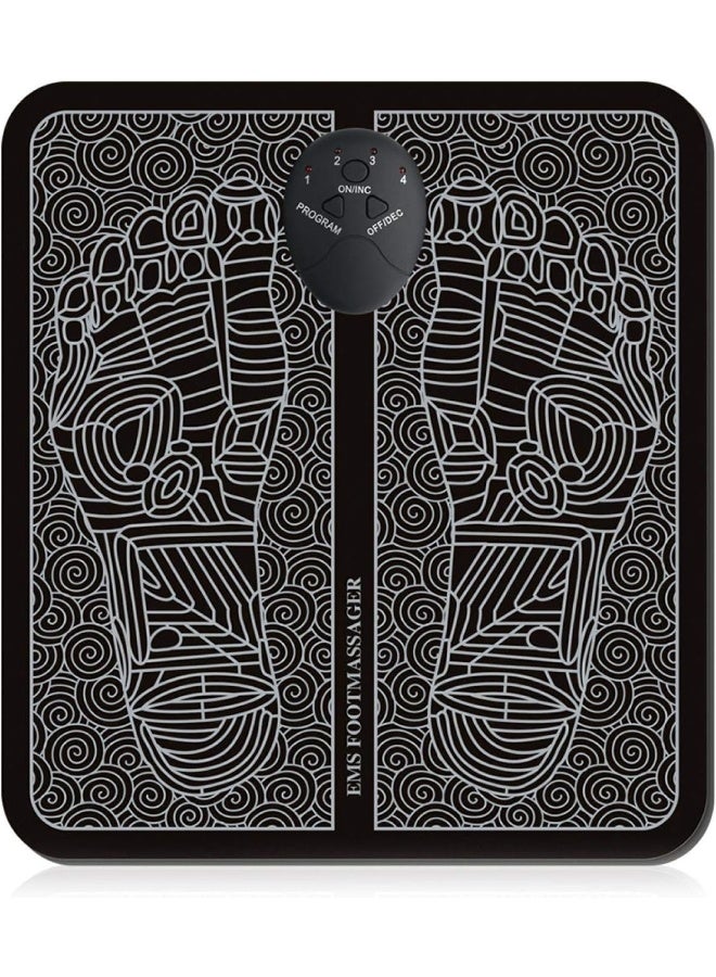 وسادة تدليك كهربائية DFDFDF للأقدام - جهاز تحفيز العضلات لتحسين الدورة الدموية وتخفيف الألم - نوع بطارية - Image 1