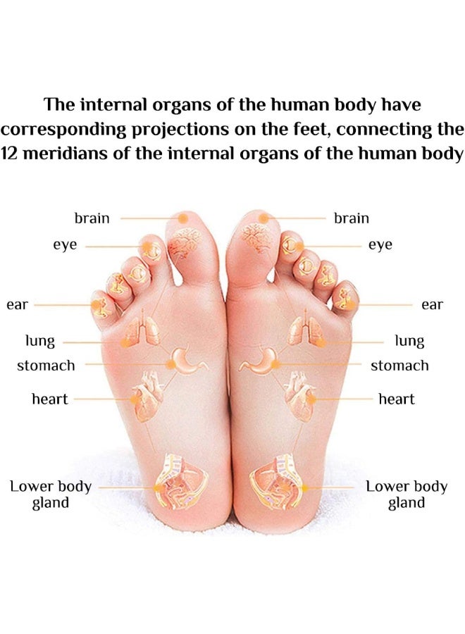 وسادة تدليك كهربائية DFDFDF للأقدام - جهاز تحفيز العضلات لتحسين الدورة الدموية وتخفيف الألم - نوع بطارية - Image 5