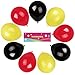 KADBANER Red Yellow Black Balloons100 Pack 12 Inch Latex Balloons - Image 2