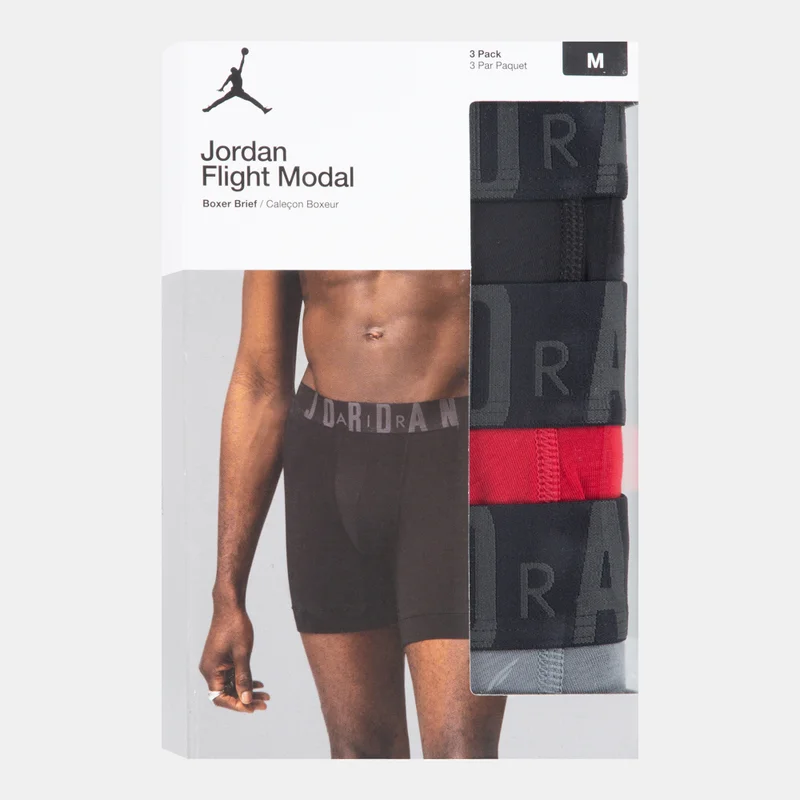 Jordan Men's Flight Modal Boxer Briefs (3-Pack)