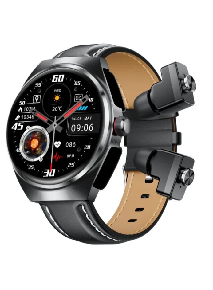 Merlin Smart Lifestyle Bundle with Smart Ring | Fitness Tracker, Health Monitor, Built-in Earbuds, AI Camera Glasses, Sleep & Heart Rate Tracking for Men & Women - Image 3