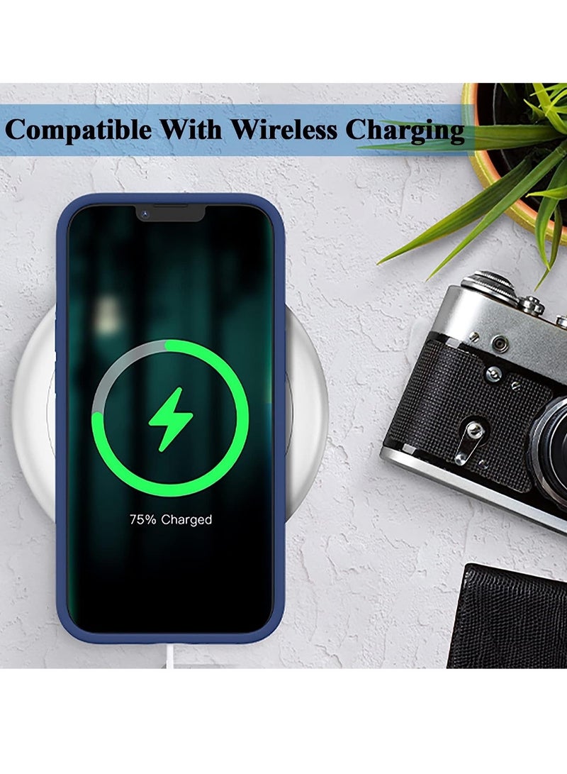 ELTRAZONE Silicone Case for iPhone 14 Pro, Compatible with iPhone 14 Pro Liquid Silicone Gel Rubber Slim Shockproof Protective Phone Case with Soft Anti-Scratch Microfiber Lining - Image 5