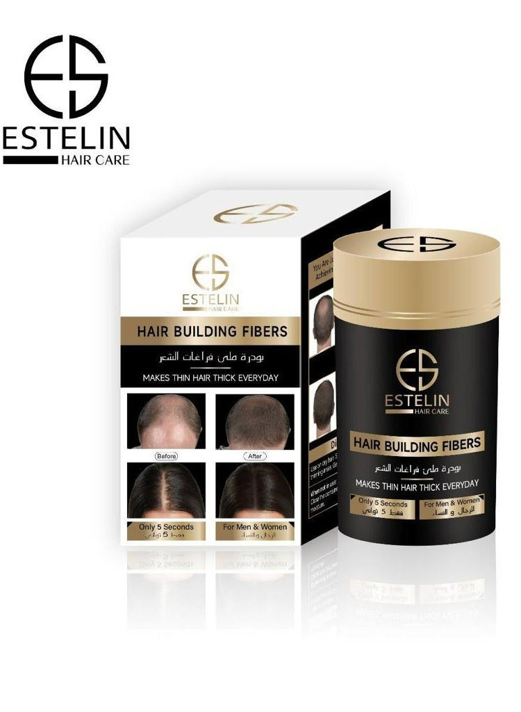 ESTELIN Hair Bulding Fibers Dark Brown 22 g