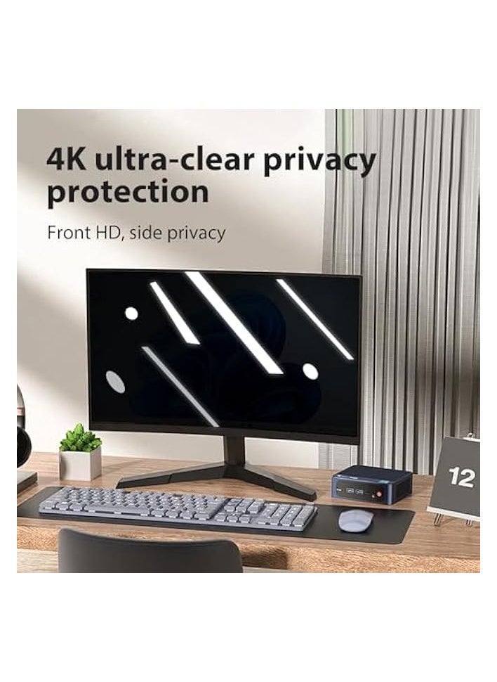 erorex Universal Anti-Peeping Screen Protector 13.3-27 Inches Blue Light Blocking Monitor Filter for Computer/Laptop Snap-On Type Installation  - Image 4
