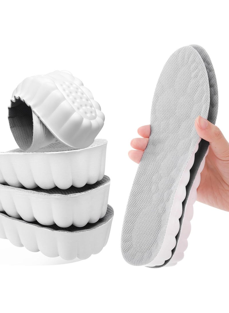CMGTYYD 2 Pcs Height Increase Insoles Soft Memory Foam Shoe Insoles for Men and Women,Comfort Heel Lift Insoles,Breathable,Shock Absorption,Heel Cushion - Image 1