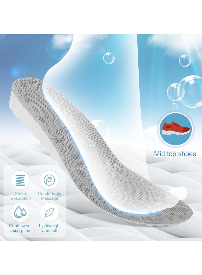 CMGTYYD 2 Pcs Height Increase Insoles Soft Memory Foam Shoe Insoles for Men and Women,Comfort Heel Lift Insoles,Breathable,Shock Absorption,Heel Cushion - Image 5