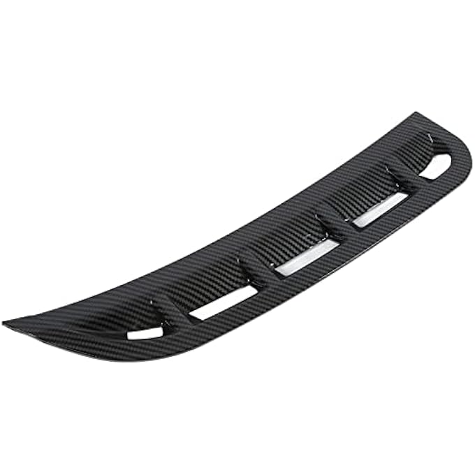 Ymiko Front Bumper Wind Knife Trim Carbon Firber Front Bumper Side Air Vent Trim Cover Replacement for Mercedes Benz GLE Class W167 V167 AMGLine 2019 2020 2021 - Image 3