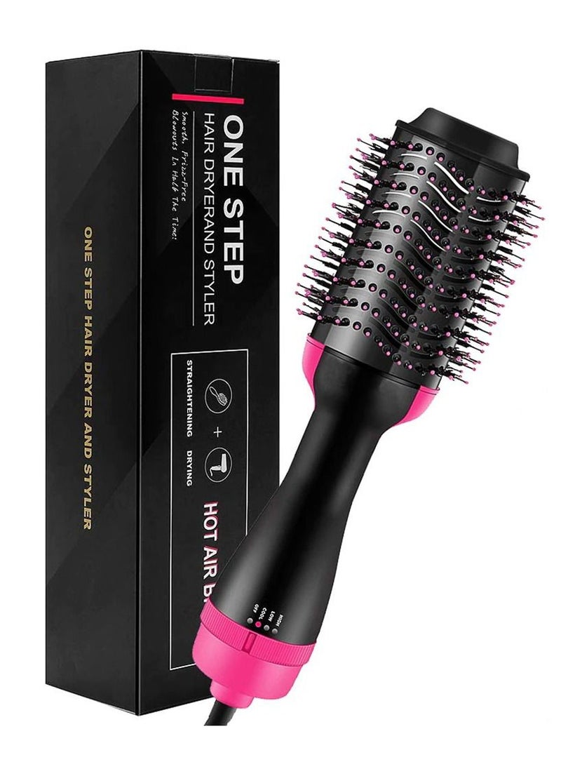 One Step 3 in 1 Hair Dryer & Volumizer, 1 Step, Professional Hot Air Brush, Comb, Curling Iron, Hair Straightener Brush  - Image 2