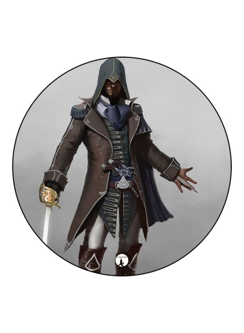 RKN Assassin's Creed Printed Mouse Pad  Grey/Brown/White