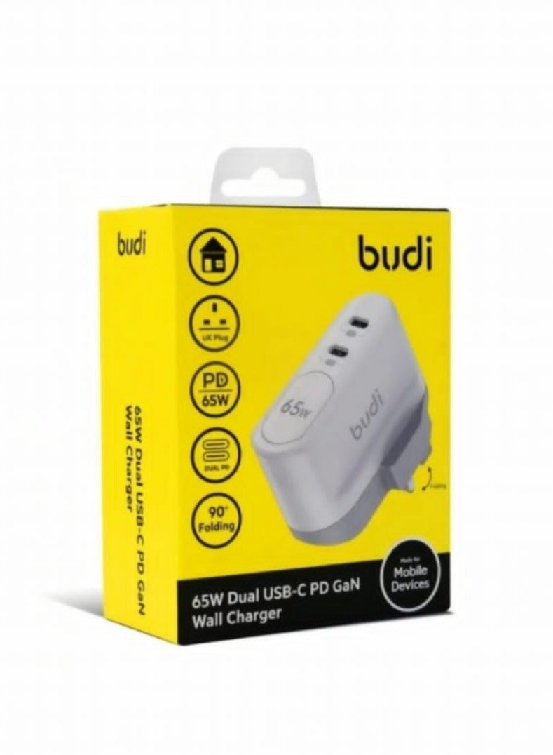 بودي شاحن جداري يدعم الشحن السريع بقوة 65 وات من بودي - Image 2