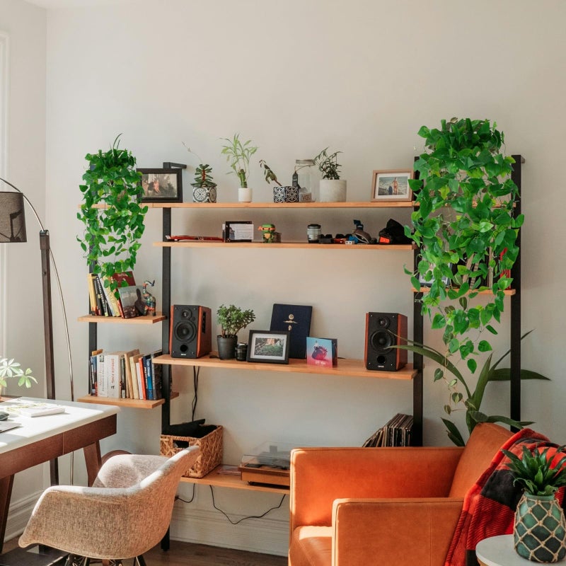 Freyalife Fake Hanging Plants Vines(3pcs)for Room Decor, Artificial Ivy Greenery Garlands for Home Bedroom Living Aesthetic Kitchen Office Wall Patio Bookshelf,Indoor,Outdoor Farmhouse Decorations(No Basket) - Image 4