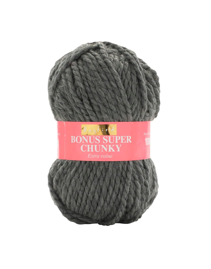 Sirdar Hayfield Bonus Super Chunky Dark Grey Mix 790 100g by