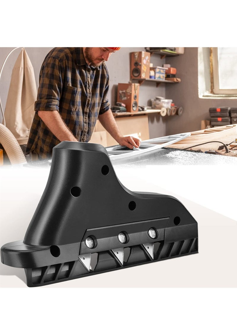 Excefore Woodworking Flat Plane Edge Hand Planer, Plasterboard Edger Gypsum Board Hand Plane Drywall Edge Chamfer Woodworking Hand Tool - Image 1