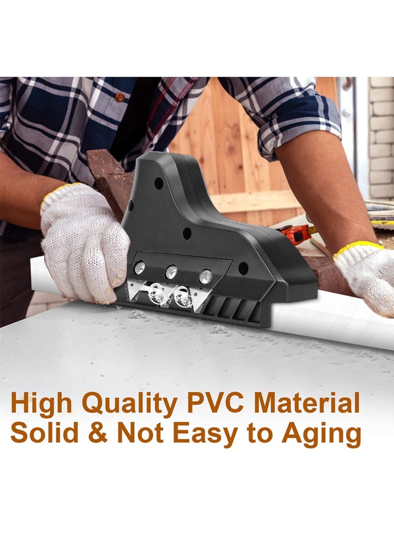 Excefore Woodworking Flat Plane Edge Hand Planer, Plasterboard Edger Gypsum Board Hand Plane Drywall Edge Chamfer Woodworking Hand Tool - Image 5