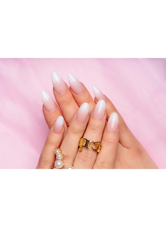 Apres Apres Ombre Gel-XBox Of Nail Tips, 14 Sizes 00-9, Premium Quality (Natural Almond Short, 210 Count)  - Image 2
