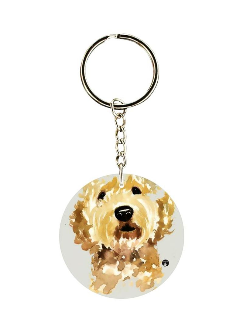 RKN Puppy Printed Keychain