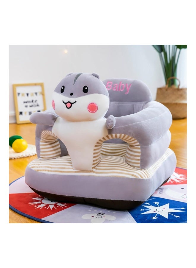 ZCM-HAPPY Baby Sitting Support Seat Sofa, Infant Learning Chair Head Protect - Breathable Crystal Fabric, Feather Cotton Filling, Perfect Toddler Gift to Learn to Sit - Image 4