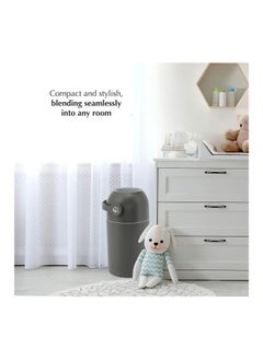 Bumble & Bird Odourless Diaper Pail - Anthracite  - Image 3