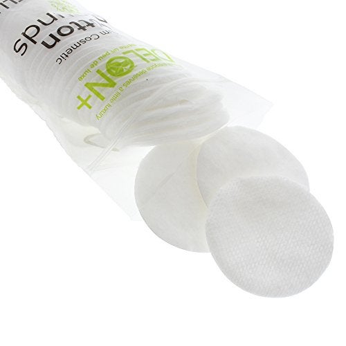 DELON Premium Cosmetic Cotton Rounds, 100 Count (Pack of 3) - Image 3