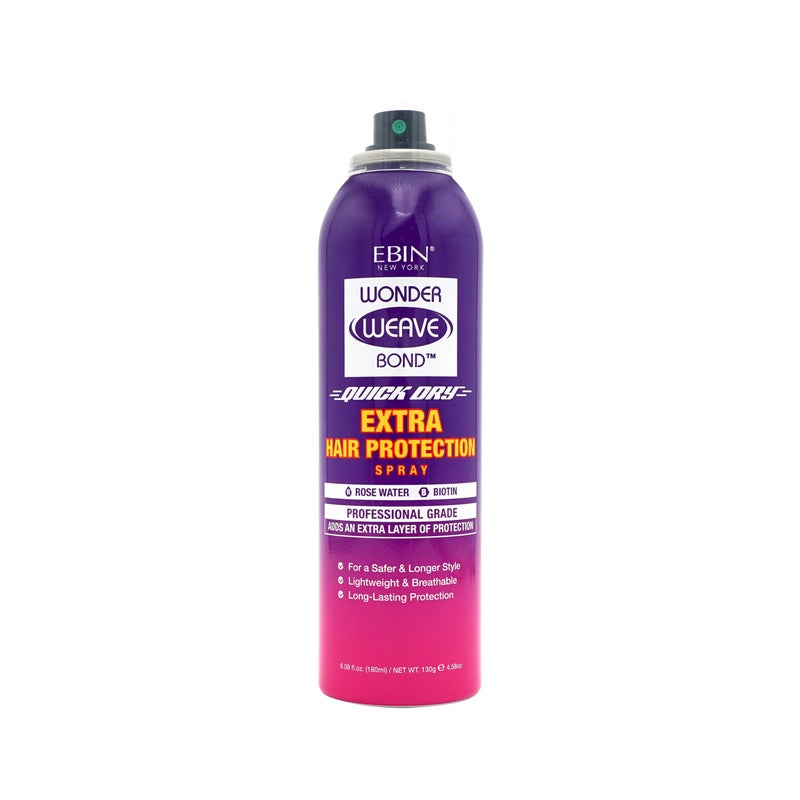 EBIN NEW YORK بخاخ حماية الشعر من إيبي إن نيويورك وندر ويف بوند 6.08 أونصة سائلة - حاجز واقي خفيف الوزن لفروة الرأس والشعر - درع لاصق سريع للويف للحفاظ على أسلوب مريح وطويل الأمد للاستخدام اليومي - Image 1