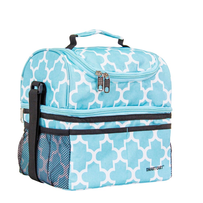 dbest products dbest products Ultra Compact Cooler Smart Cart Lunch Bag Insulated Tote Women Men Camping Accessories Beach Loncheras para Mujer Hombres
