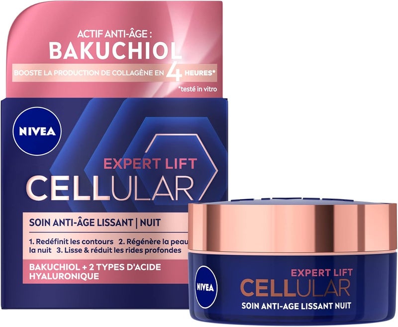 Nivea Cellular Girls Night Cream Elasticity 50 ml Pack of 1