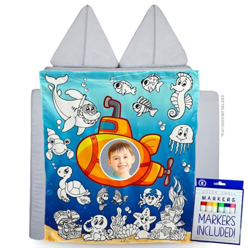 Couch Swag Play Panel for Childrens Foam Sofa Kids Couch Underwater - Image 1