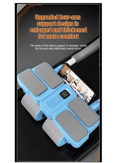 Spall 4-Wheel Butterfly Ab Roller with Elbow Pads - Automatic Rebound Core Trainer for Home Fitness & Strength Training, Durable PVC Material  - Image 5