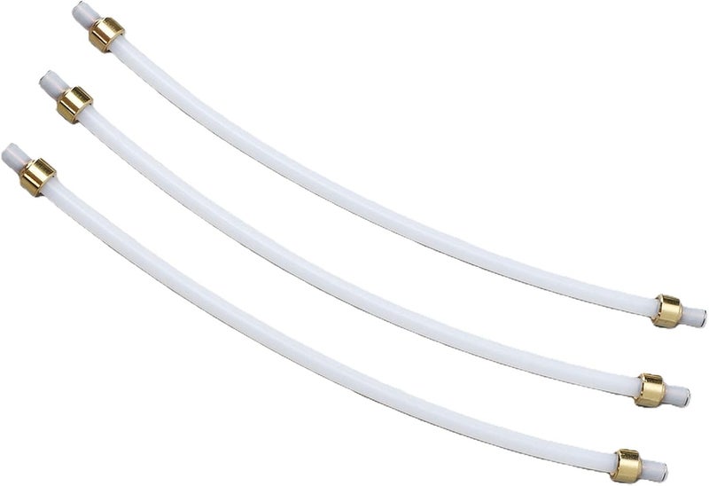 EVGATSAUTO Coffee Machine PTFE Tubing PTFE Hose Pipes Replacement for Coffee Machine with 4mm OD Food Grade High Temperature Resistance (200mm / 7.87in) - Image 3