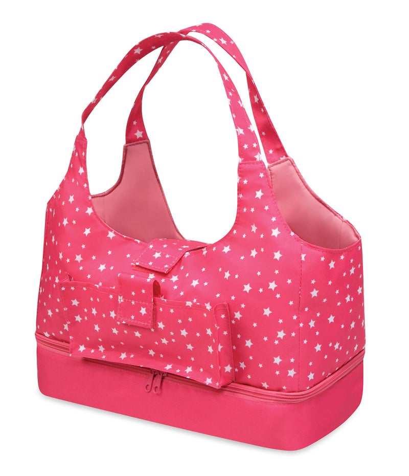 Badger Basket Versatile OnTheGo Doll Tote and Storage Bag for 1820 Inch Dolls  Stylish and Practical Travel Companion - Image 2