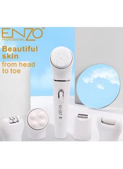 5 in 1 painless hair removal device with a massager to relieve pain after hair removal.  An easy and practical women's shaving machine that also contains a cleaning brush and a callus remover for soft and supple skin, model EN-0104. - pzsku/Z53E8B41A3CEF41FA32ADZ/45/_/1724323279/fa4c33d2-0b4d-4d41-a897-b1cc5682bcb6