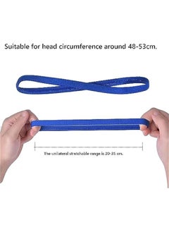 MOXO 8  Elastic Sports Headbands Athletic Exercise Sport Football Headbands NonSlip Silic Grip Thin Head Mini Sweatband Headwear Outdoor  - Image 2