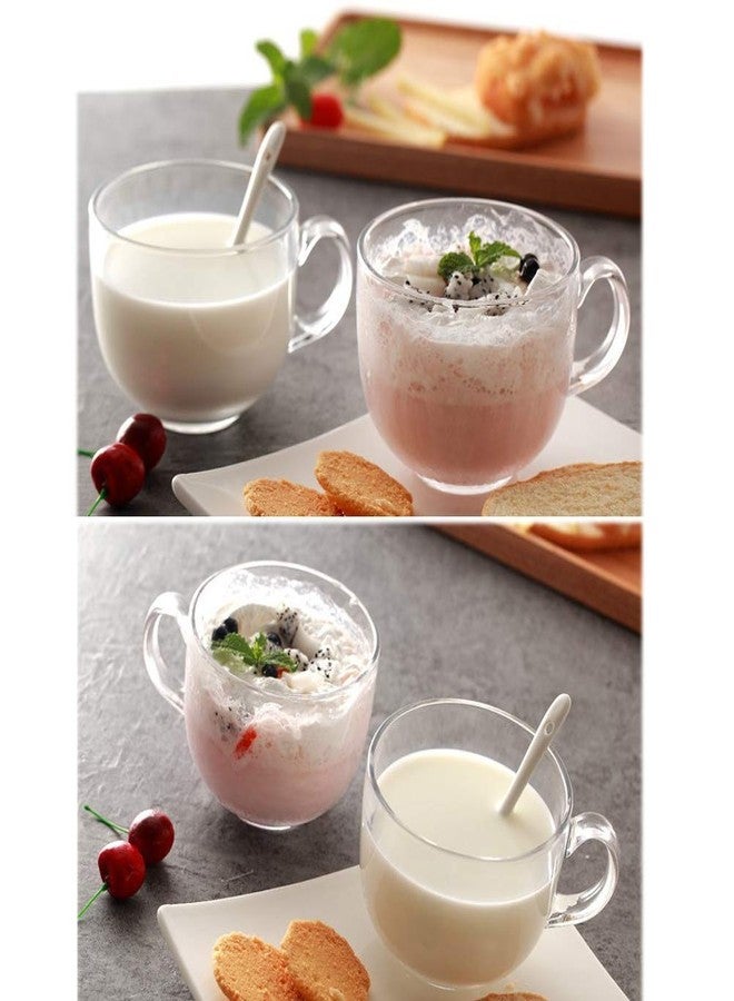 Kosh طقم أكواب زجاجية شفافة مستديرة من كوش تيبلوير للشاي والقهوة (120 مل تقريبًا) (عبوة من 6 قطع) - Image 4