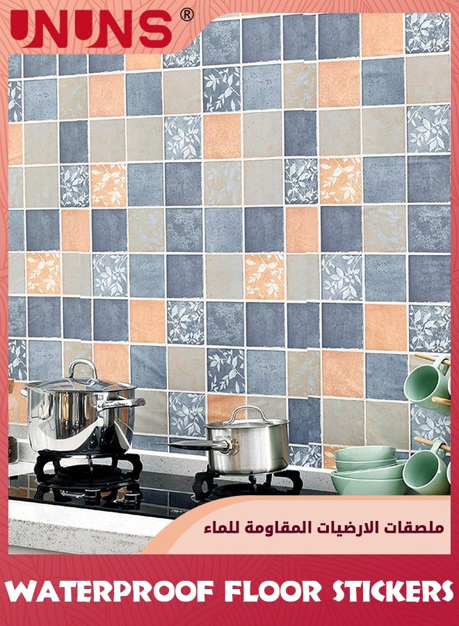 UNUNS Bathroom Wallpaper,Peel and Stick Wallpaper Waterproof Decorative Contact Paper Self Adhesive Wall Paper Roll Renter Friendly Bathroom Makeover Upgrades Remodel,60cm×5m - Image 2